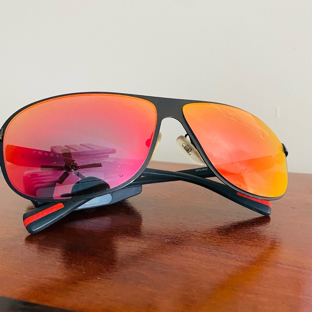 Prada men’s sunglasses with case